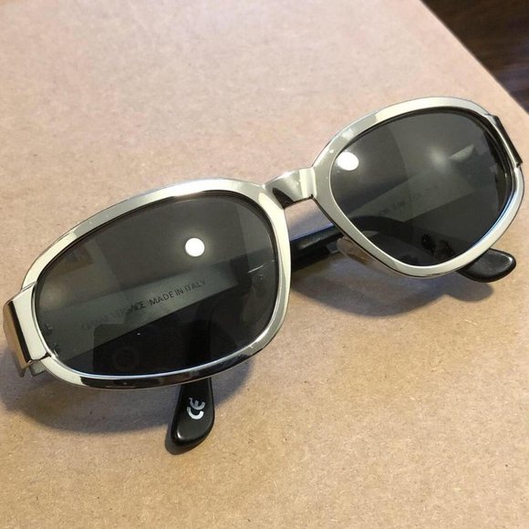 Vintage Versace Silver Sunglasses - Picture 1 of 4